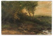 VICTOR SHEARER OIL ON CANVAS L