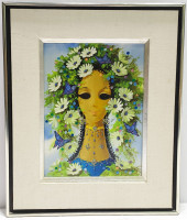 VICTOR TOR OIL ON MASONITE PAI