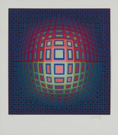 VICTOR VASARELY, (1906-1977, F