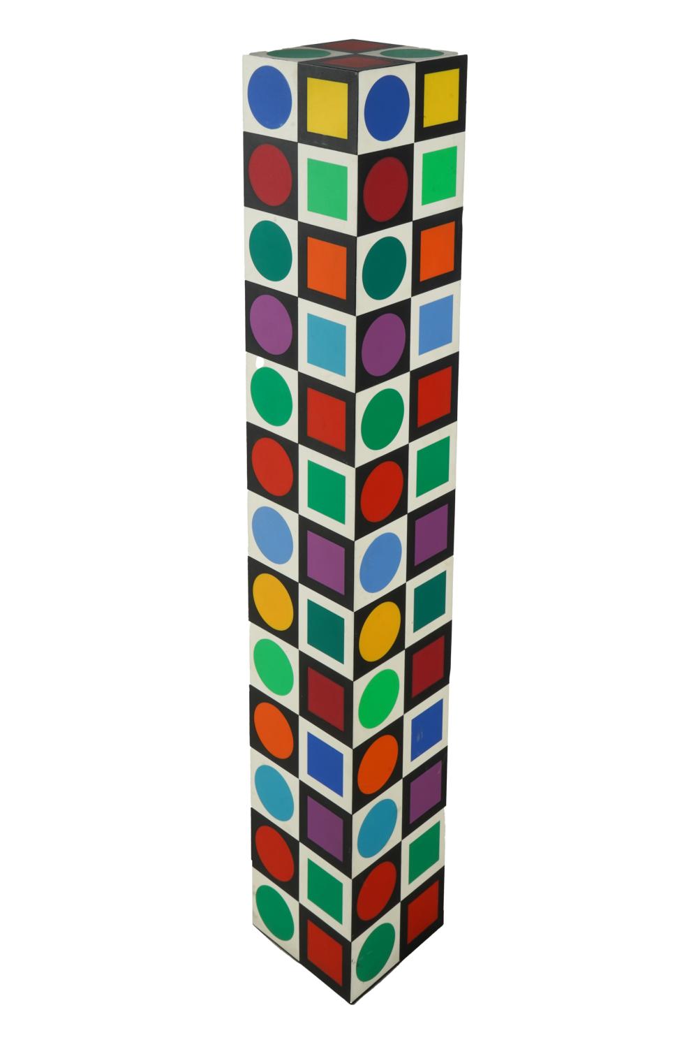 VICTOR VASARELY (1906 - 1997): "NBC