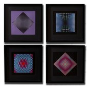 VICTOR VASARELY (1906-1997): F