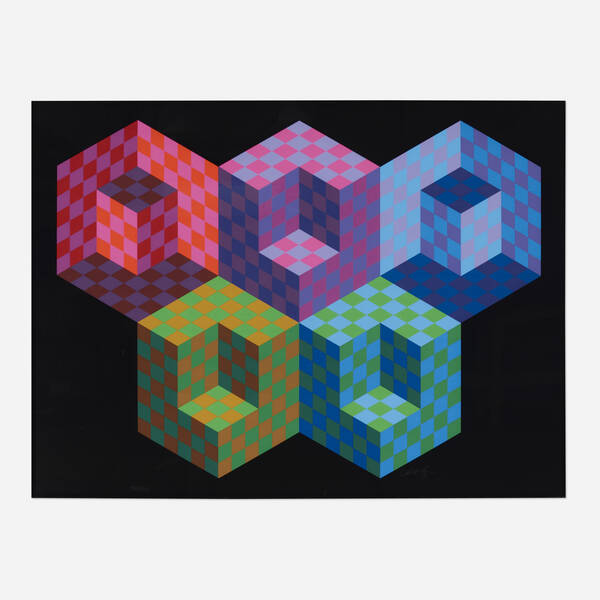 Victor Vasarely 1906–1997. Hexa