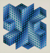 VICTOR VASARELY (1906-1997), "