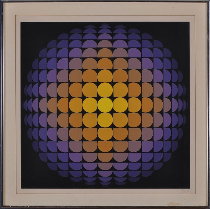 VICTOR VASARELY (1906-1997):
