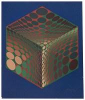 VICTOR VASARELY (FRANCE/HUNGAR