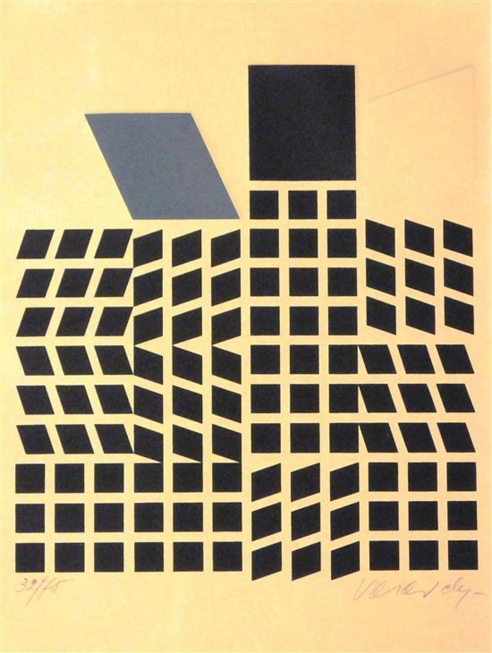 VICTOR VASARELY (FRENCH,