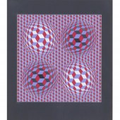 VICTOR VASARELY, (FRENCH/HUNGA
