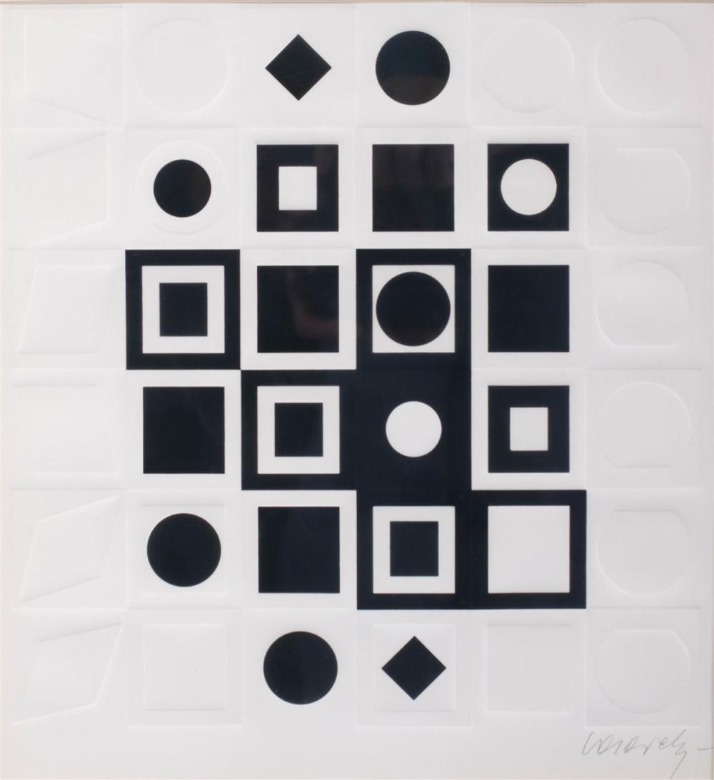 VICTOR VASARELY, FRENCH/HUNGARIAN