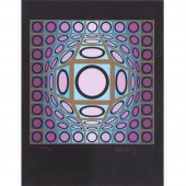 VICTOR VASARELY, (FRENCH/HUNGA