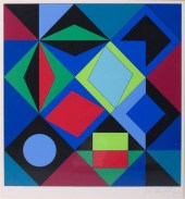VICTOR VASARELY, FRENCH/HUNGAR