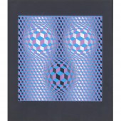 VICTOR VASARELY, (FRENCH/HUNGA