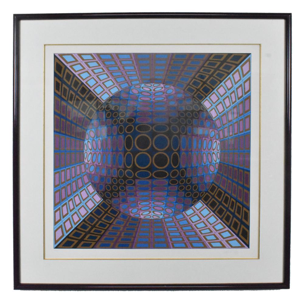 VICTOR VASARELY, (FRENCH/HUNGARIAN,