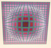 VICTOR VASARELY (HUNGARIAN, 19