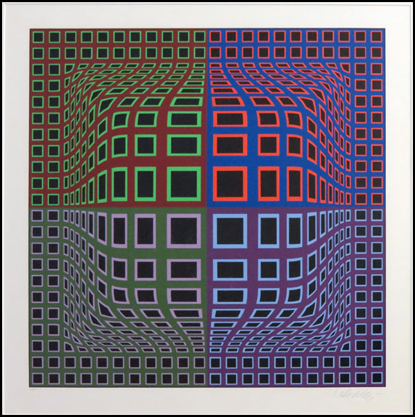 VICTOR VASARELY (HUNGARIAN 1908 -
