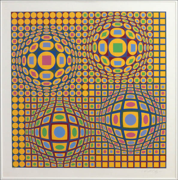 VICTOR VASARELY (HUNGARIAN 1908 -