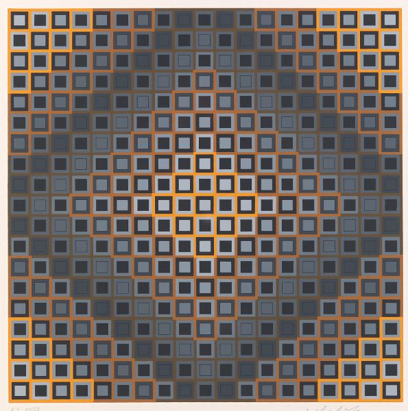 VICTOR VASARELY (HUNGARIAN 1908 -