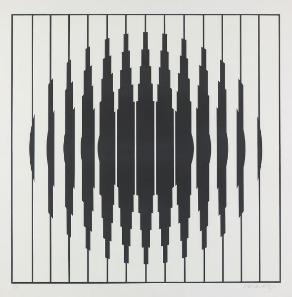 VICTOR VASARELY (HUNGARIAN 1908 -