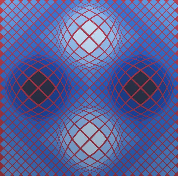VICTOR VASARELY (HUNGARIAN 1908 -