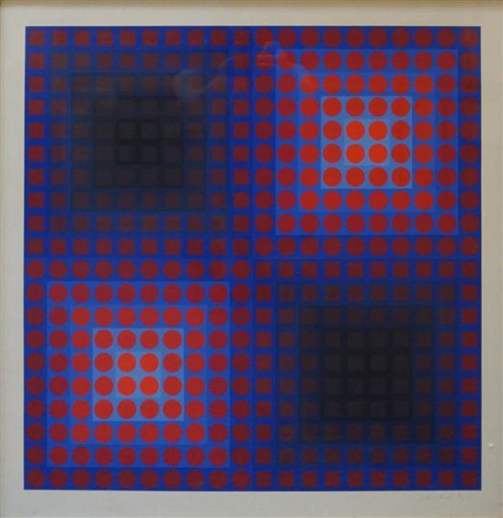 VICTOR VASARELY (HUNGARIAN/