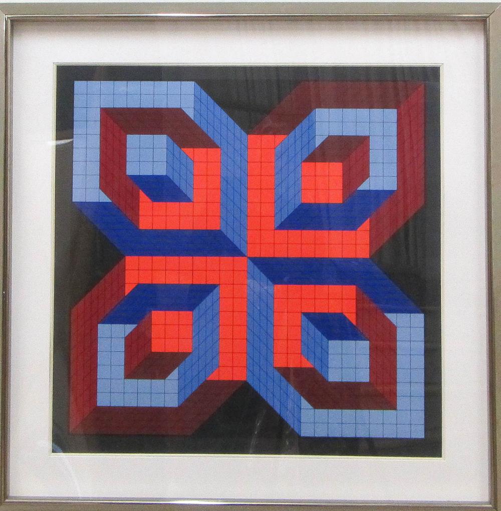VICTOR VASARELY (HUNGARY/FRANCE,