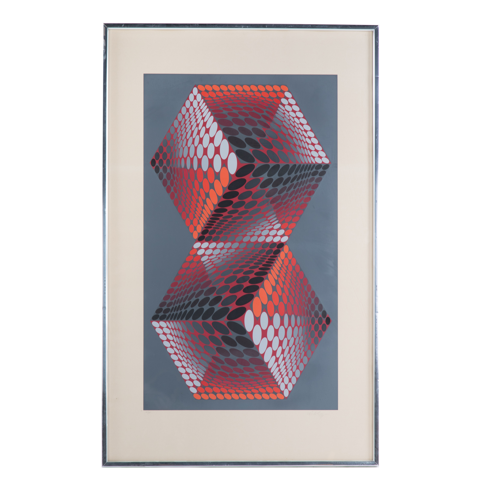 VICTOR VASARELY. "META,"