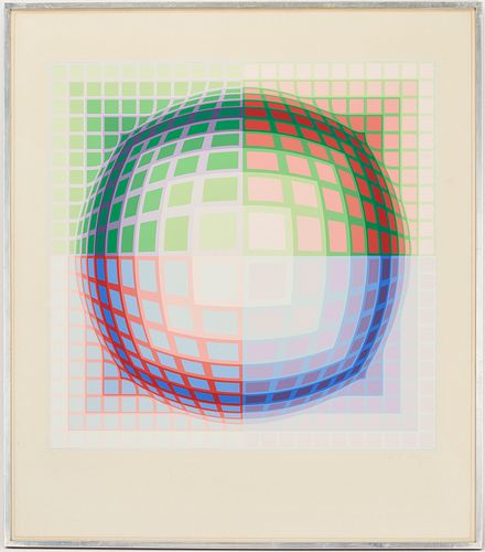VICTOR VASARELY MODERN OP ART