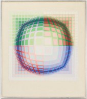 VICTOR VASARELY MODERN OP ART