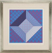 VICTOR VASARELY MODERN OP ART