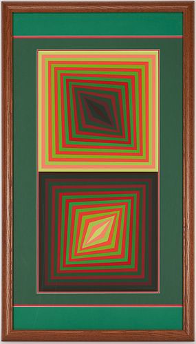 VICTOR VASARELY MODERN OP