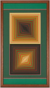 VICTOR VASARELY MODERN OP SCRE