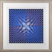 VICTOR VASARELY SERIGRAPH, GEO