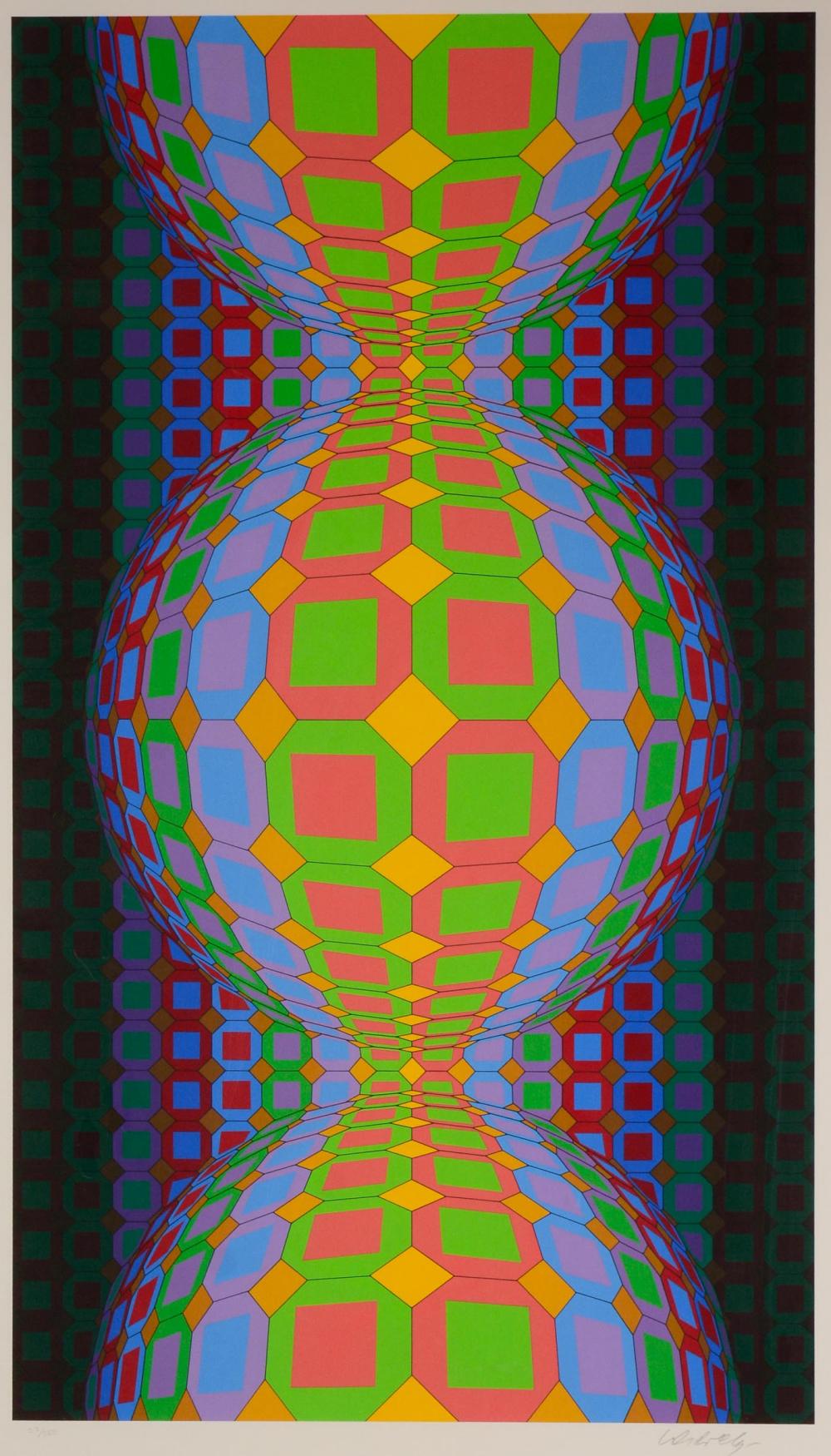 VICTOR VASARELY SERIGRAPHVICTOR