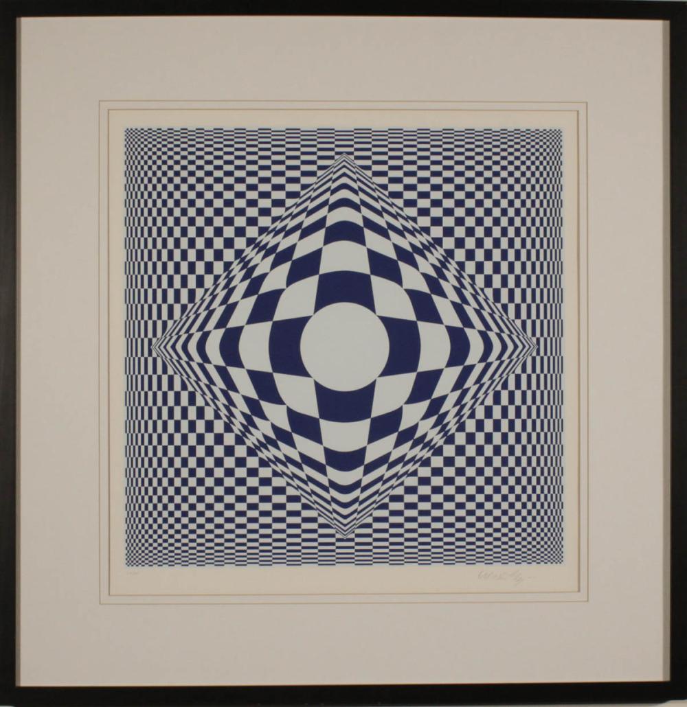 VICTOR VASARELY SERIGRAPHVICTOR