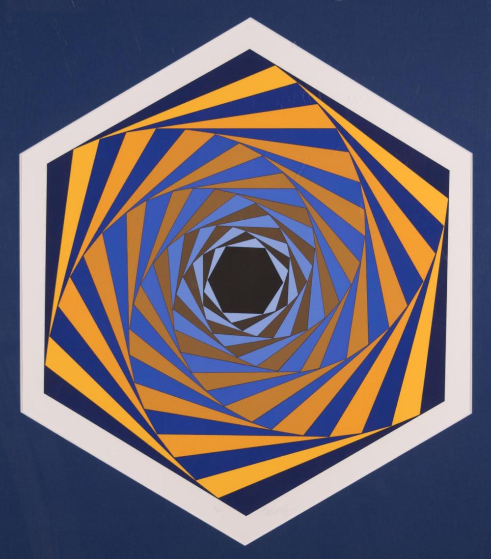 VICTOR VASARELY SERIGRAPHVICTOR
