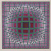 VICTOR VASARELY SERIGRAPHVICTO