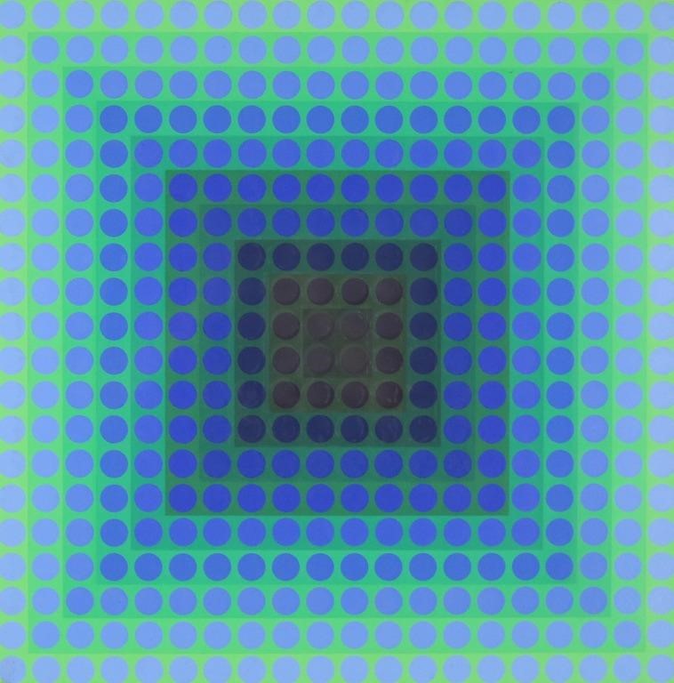 VICTOR VASARELY SIGNED