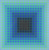 VICTOR VASARELY SIGNED SERIGRA