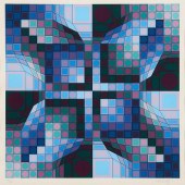 VICTOR VASARELY "VELTE" (1983
