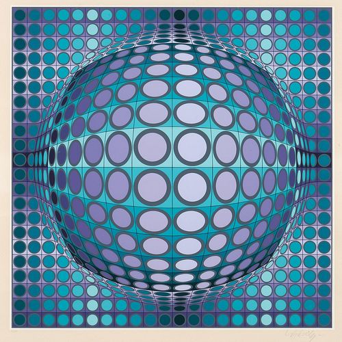 VICTOR VASARELY "VIVA" (1979