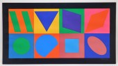 VICTOR VASERELY MODERNIST OP A