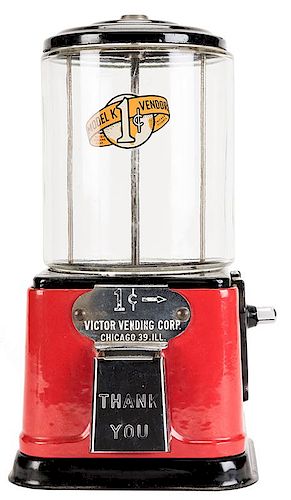VICTOR VENDING CORP. 1 CENT MODEL K
