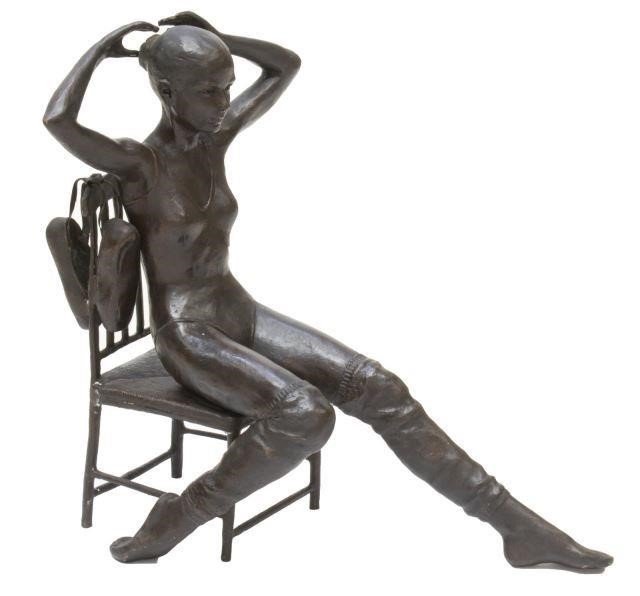 VICTOR VILLARREAL (B.1944) BRONZE