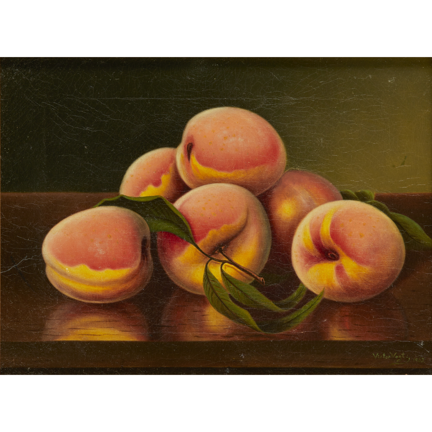 VICTOR VOGT, OIL ON CANVAS, 1903