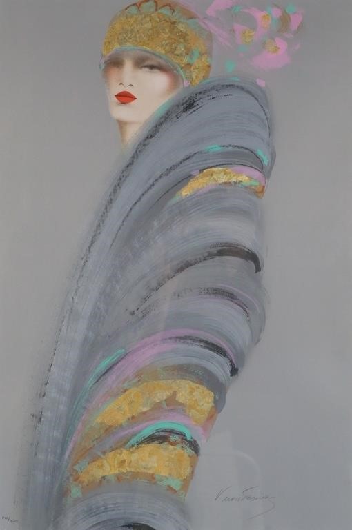 VICTORIA MONTESINOS LITHOGRAPH DECO