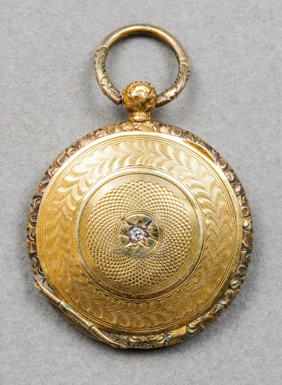VICTORIAN 14K GOLD & DIAMOND
