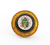 VICTORIAN 14K MICRO MOSAIC SCA