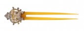 VICTORIAN 14K YELLOW GOLD & CE