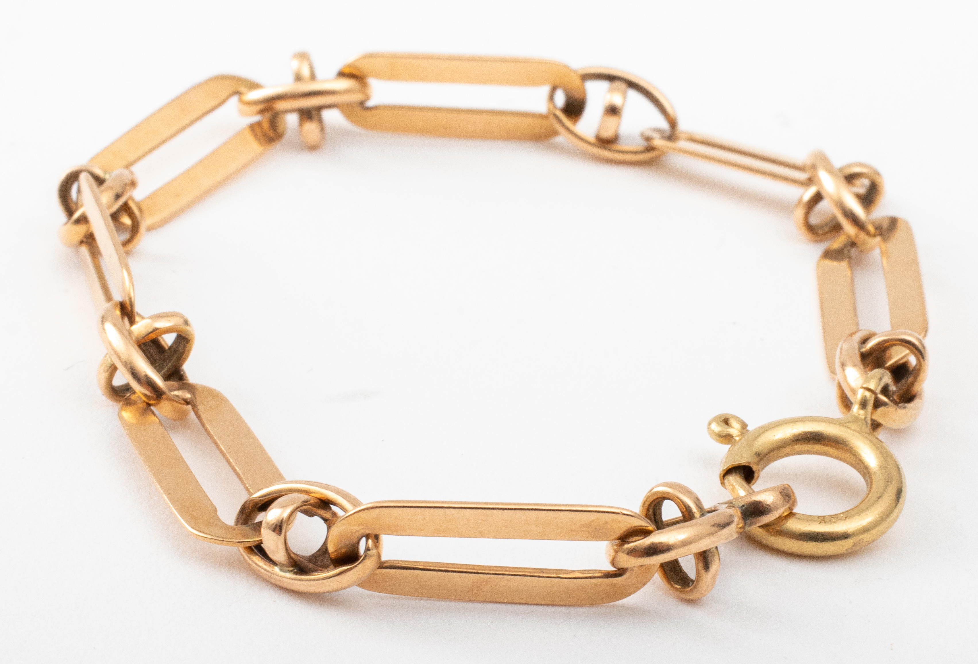 VICTORIAN 14K YELLOW GOLD FANCY