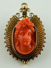 VICTORIAN 15K YELLOW GOLD AND