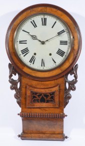 VICTORIAN 19TH C WALNUT WALL C